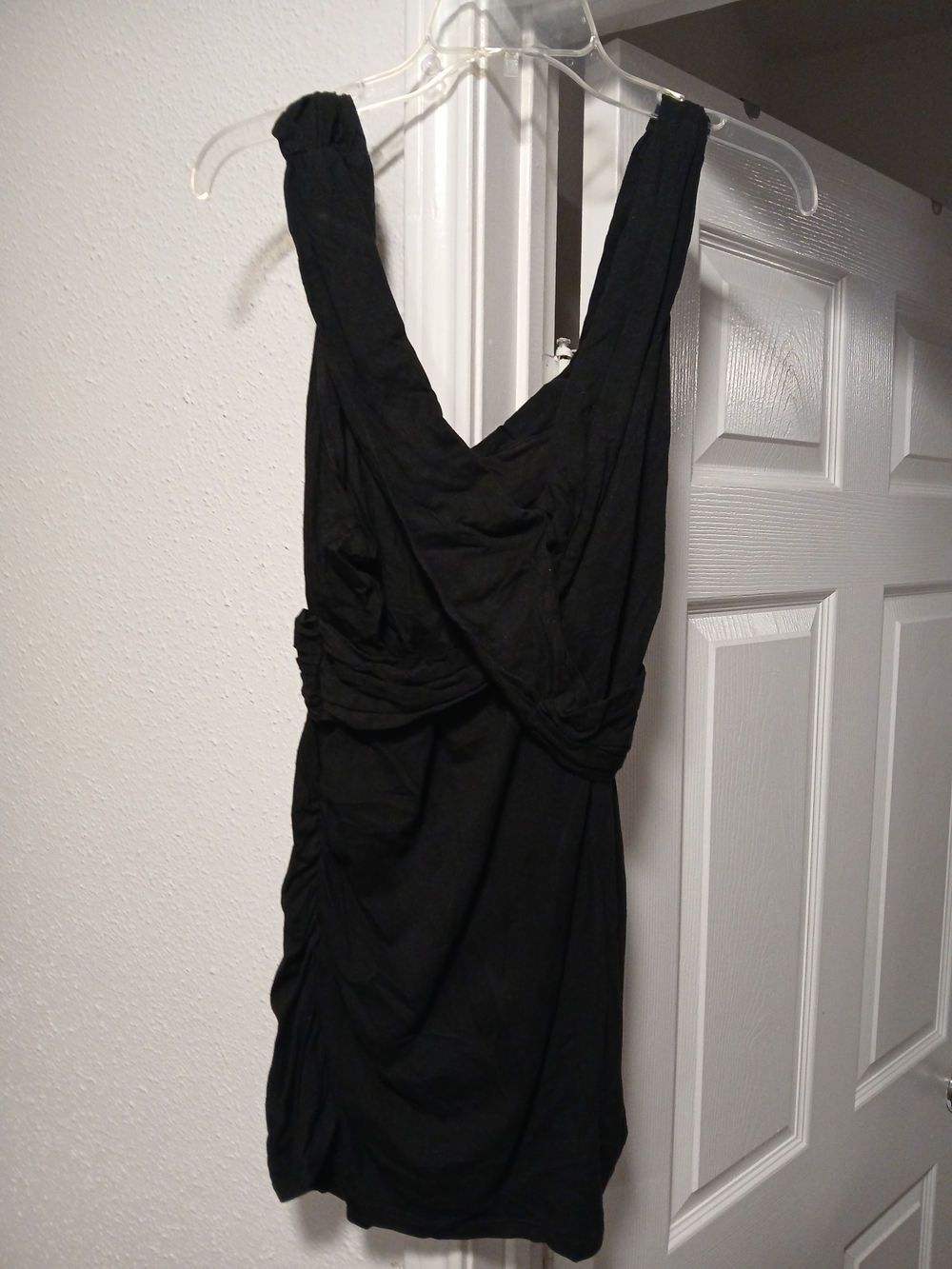 Fashion Best Kept Secret Bra Tops Black Sleeveless Vintage V-Neck Women's Top